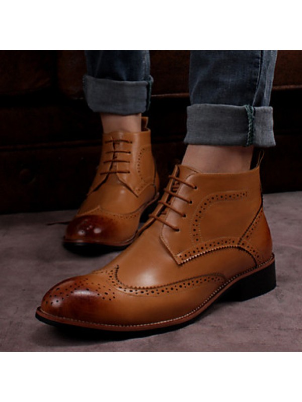 Shoes Casual Boots Black / Brown / Orange  