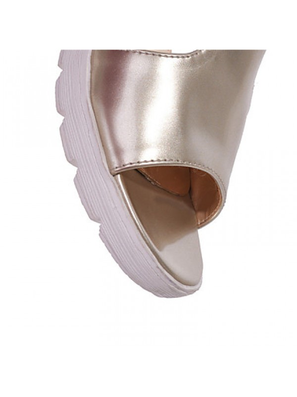 Women's ShoesPlatform Peep Toe / Platform Sandals Outdoor / Dress / Casual Pink / Silver / Gold Women's ShoesPlatform Peep Toe / Platform Sandals Outdoor / Dress / Casual Pink / Silver / Gold