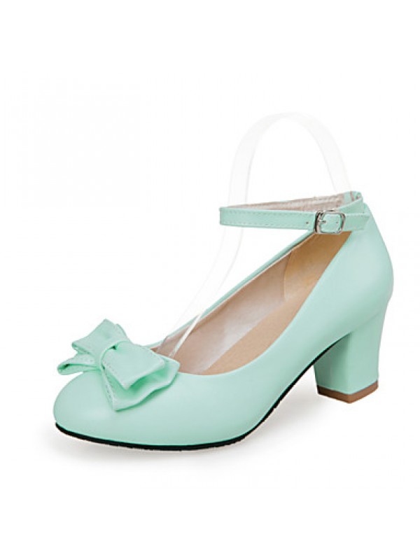 Women's Shoes Heel Heels Heels Office & Career / Dress / Casual Black / Blue / Pink / White/38-2 Women's Shoes Heel Heels Heels Office & Career / Dress / Casual Black / Blue / Pink / White/38-2