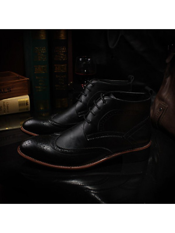Shoes Casual Boots Black / Brown / Orange  