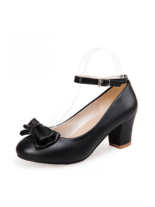 Women's Shoes Heel Heels Heels Office & Career / Dress / Casual Black / Blue / Pink / White/38-2 Women's Shoes Heel Heels Heels Office & Career / Dress / Casual Black / Blue / Pink / White/38-2