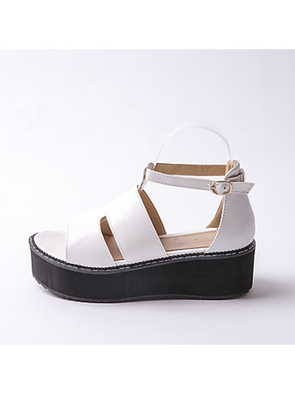 Women's ShoesPlatform Platform / / Creepers Sandals Outdoor / Dress / Casual Black / Red / White
