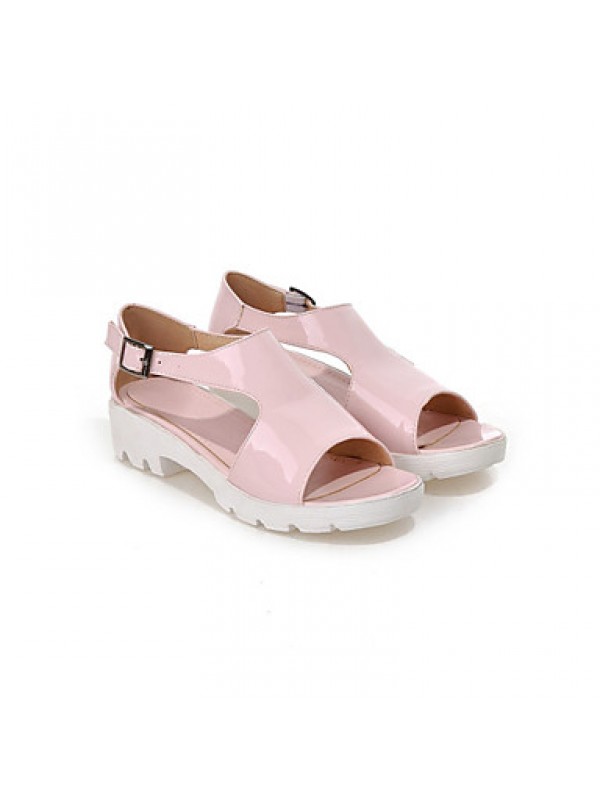 Women's ShoesPlatform Peep Toe / Platform Sandals Outdoor / Dress / Casual Pink / Silver / Gold Women's ShoesPlatform Peep Toe / Platform Sandals Outdoor / Dress / Casual Pink / Silver / Gold