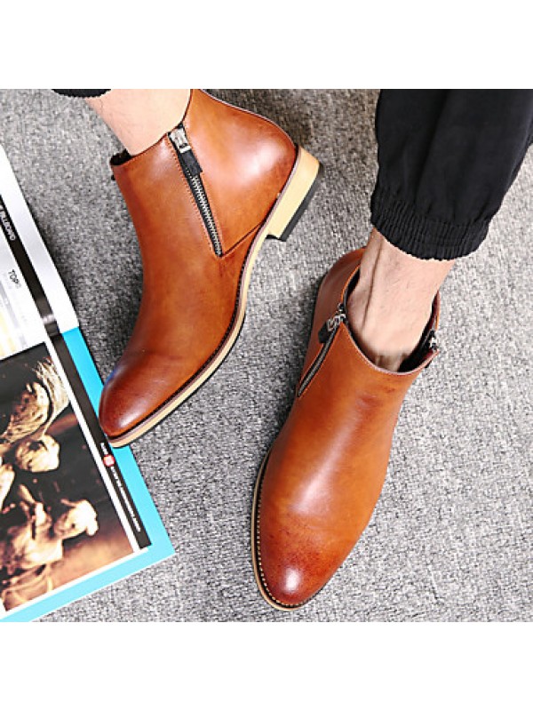 Shoes Casual Boots Black / Brown / Gray Shoes Casual Boots Black / Brown / Gray