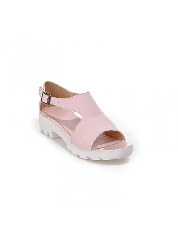 Women's ShoesPlatform Peep Toe / Platform Sandals Outdoor / Dress / Casual Pink / Silver / Gold Women's ShoesPlatform Peep Toe / Platform Sandals Outdoor / Dress / Casual Pink / Silver / Gold
