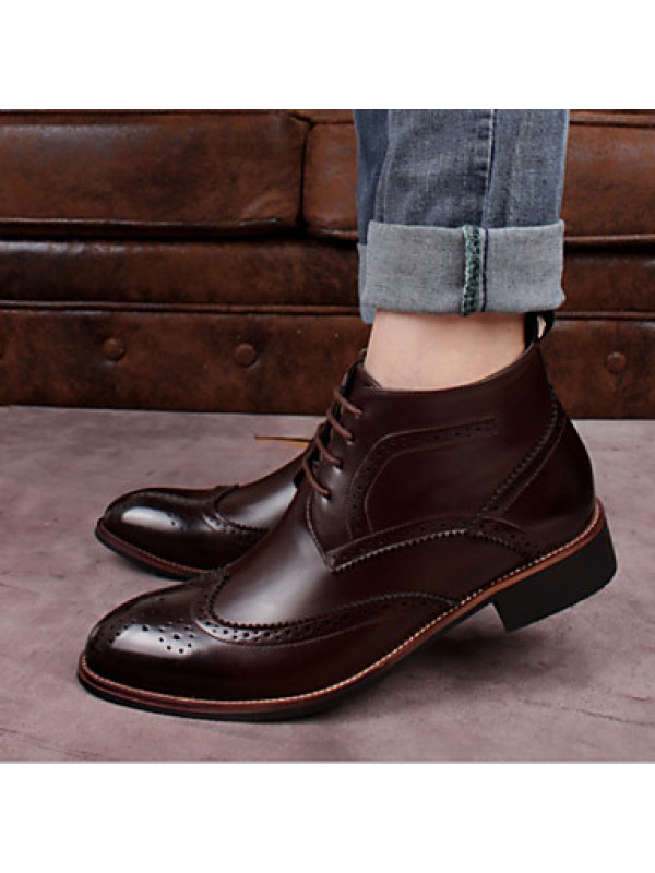Shoes Casual Boots Black / Brown / Orange  