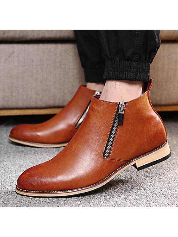Shoes Casual Boots Black / Brown / Gray Shoes Casual Boots Black / Brown / Gray