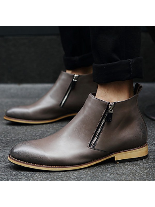 Shoes Casual Boots Black / Brown / Gray Shoes Casual Boots Black / Brown / Gray
