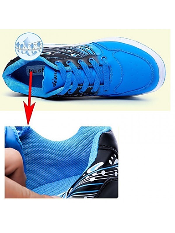 Boys Girls Sneakers Fall / Winter Roller Skate Shoes Outdoor / Athletic Hook & Loop / Pink / Blue / Skate Shoes  