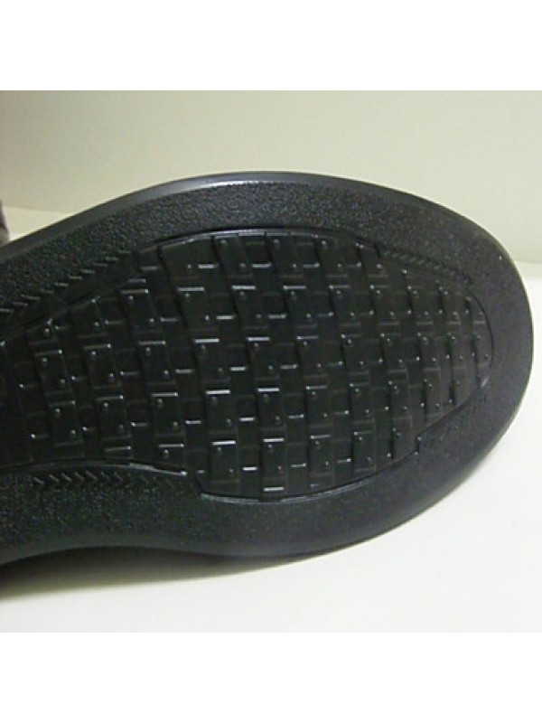 Shoes Outdoor / Office  Career / Party  Evening / Dress / Casual Patent Leather Boots Black  