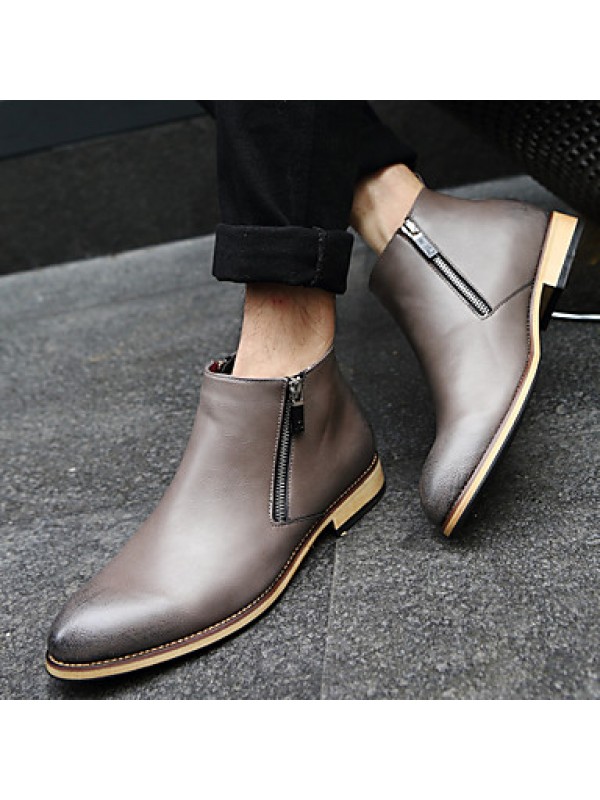 Shoes Casual Boots Black / Brown / Gray Shoes Casual Boots Black / Brown / Gray