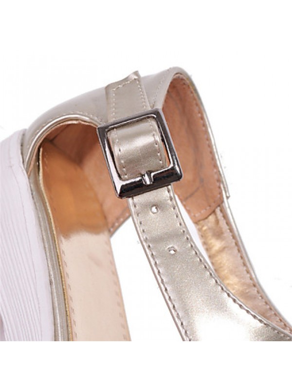 Women's ShoesPlatform Peep Toe / Platform Sandals Outdoor / Dress / Casual Pink / Silver / Gold Women's ShoesPlatform Peep Toe / Platform Sandals Outdoor / Dress / Casual Pink / Silver / Gold