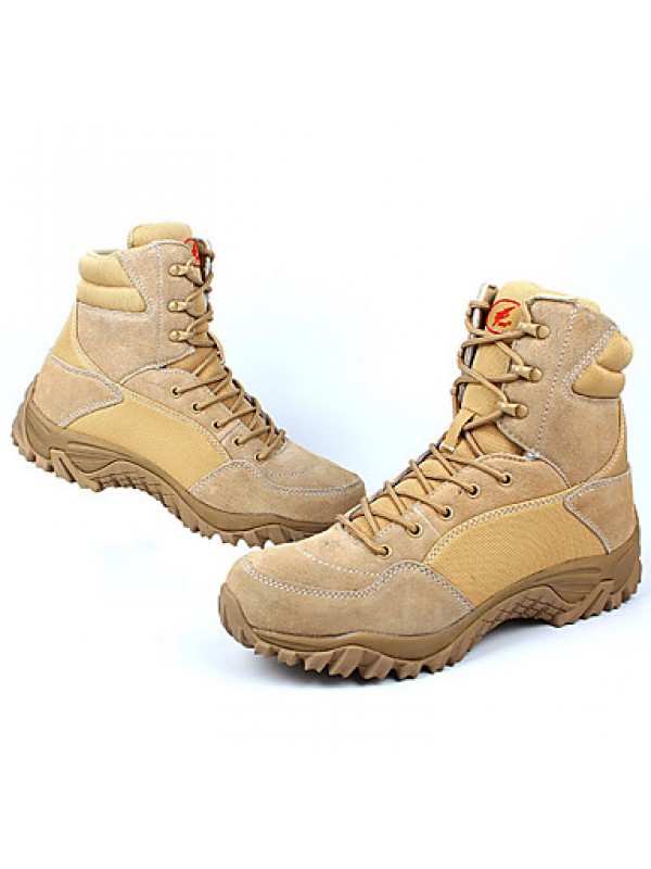Shoes Outdoor / Office  Career / Work  Duty / Athletic / Casual Suede Boots Beige / Taupe  