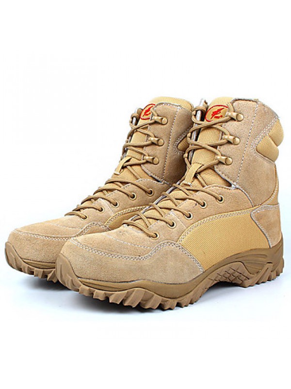 Shoes Outdoor / Office  Career / Work  Duty / Athletic / Casual Suede Boots Beige / Taupe  